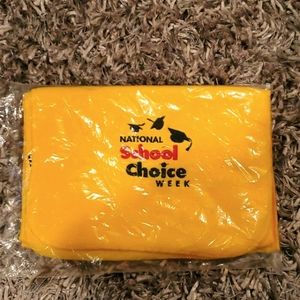 Bright yellow scarf in honor of NSC Week